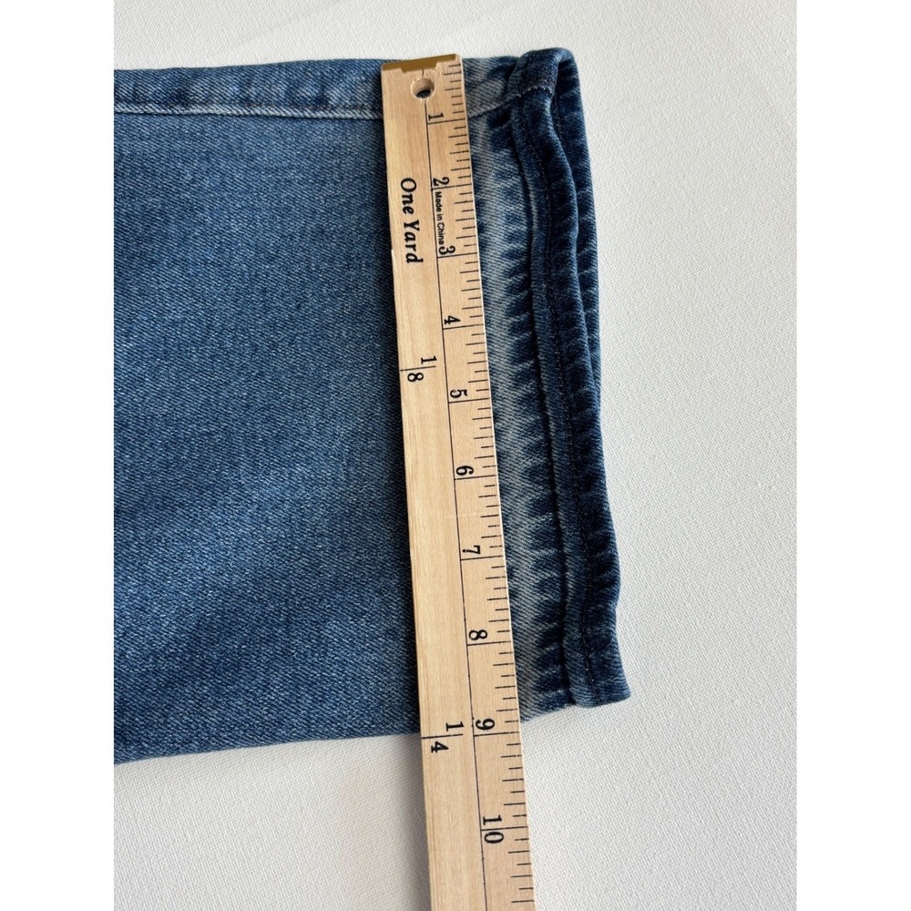 Hollister Ultra High-Rise Dad Jeans Blue Med Wash Stretch Size 15R Fits W32 L30 - Picture 9 of 11